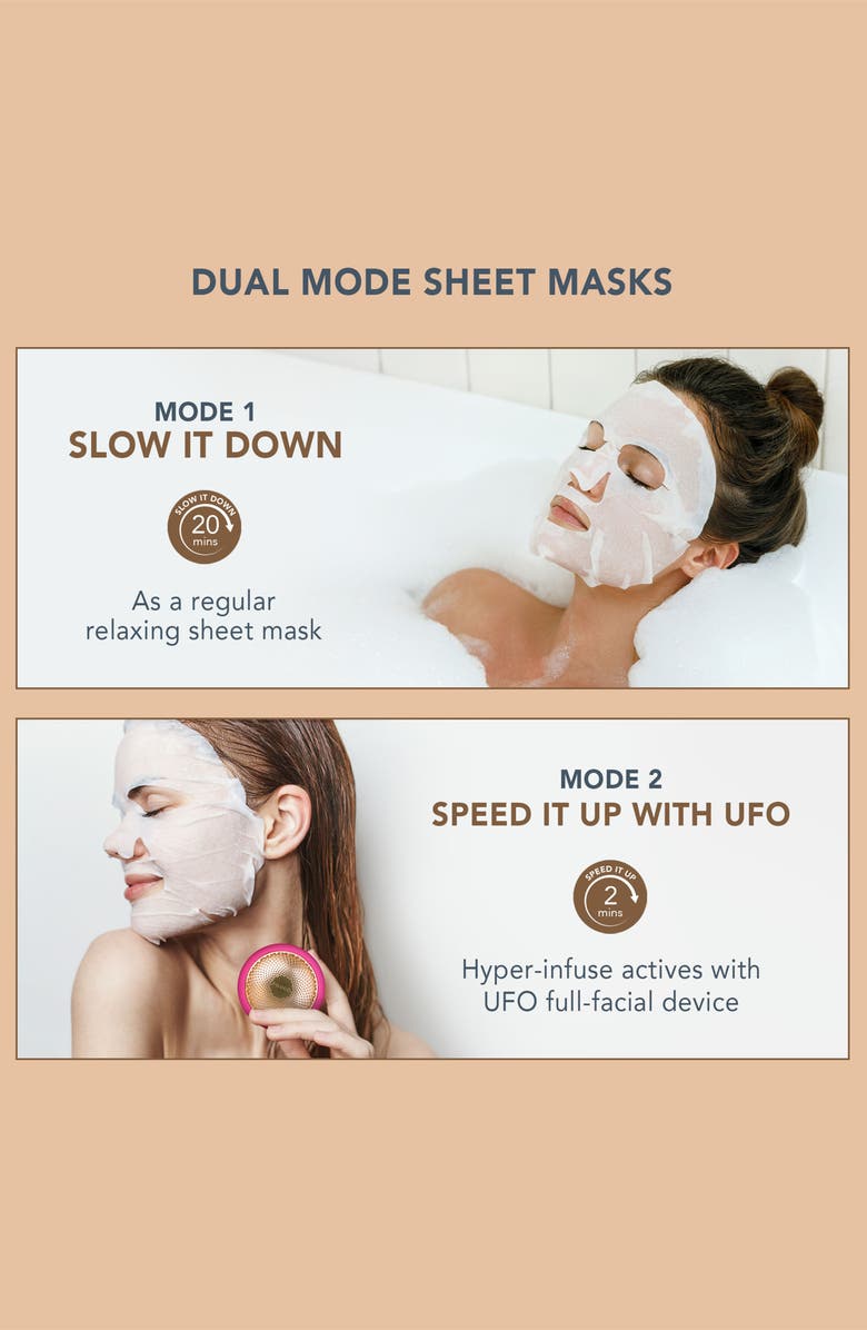 FOREO Farm To Face Sheet Mask - Coconut Oil x3, Alternate, color, NO COLOR