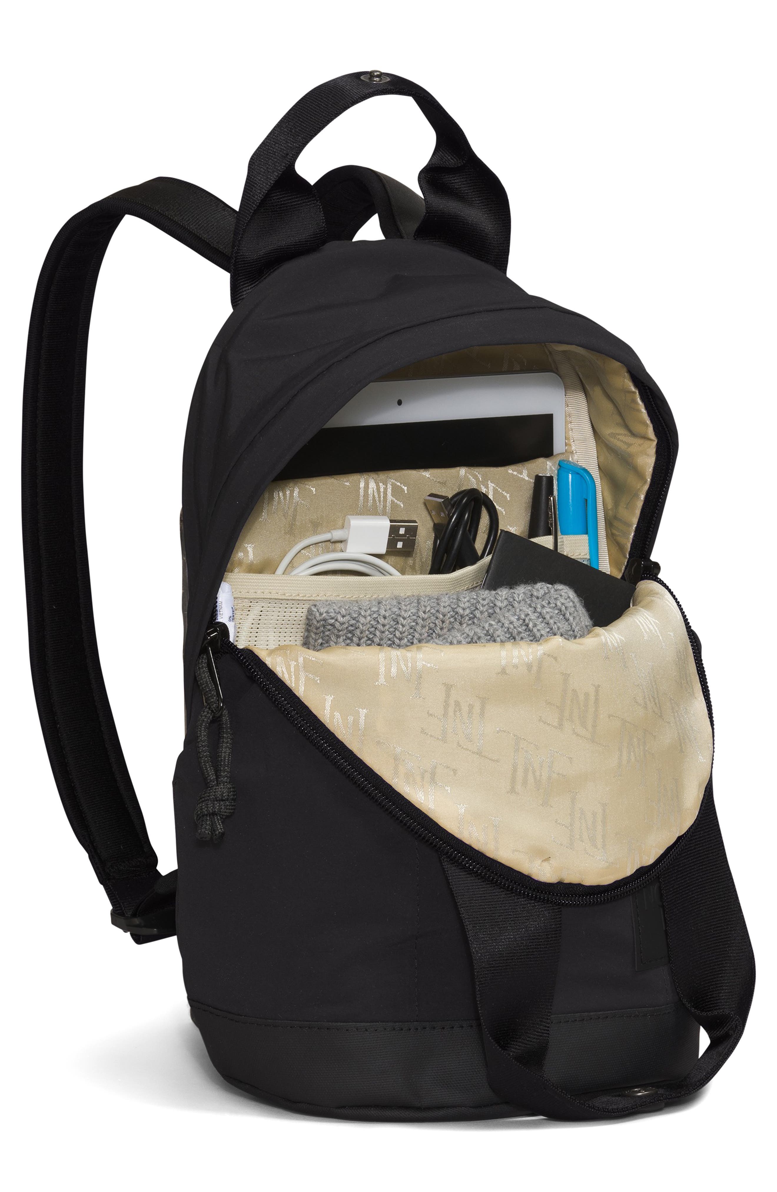 The North Face Never Stop Mini Backpack, Alternate, color, Tnf Black-Npf
