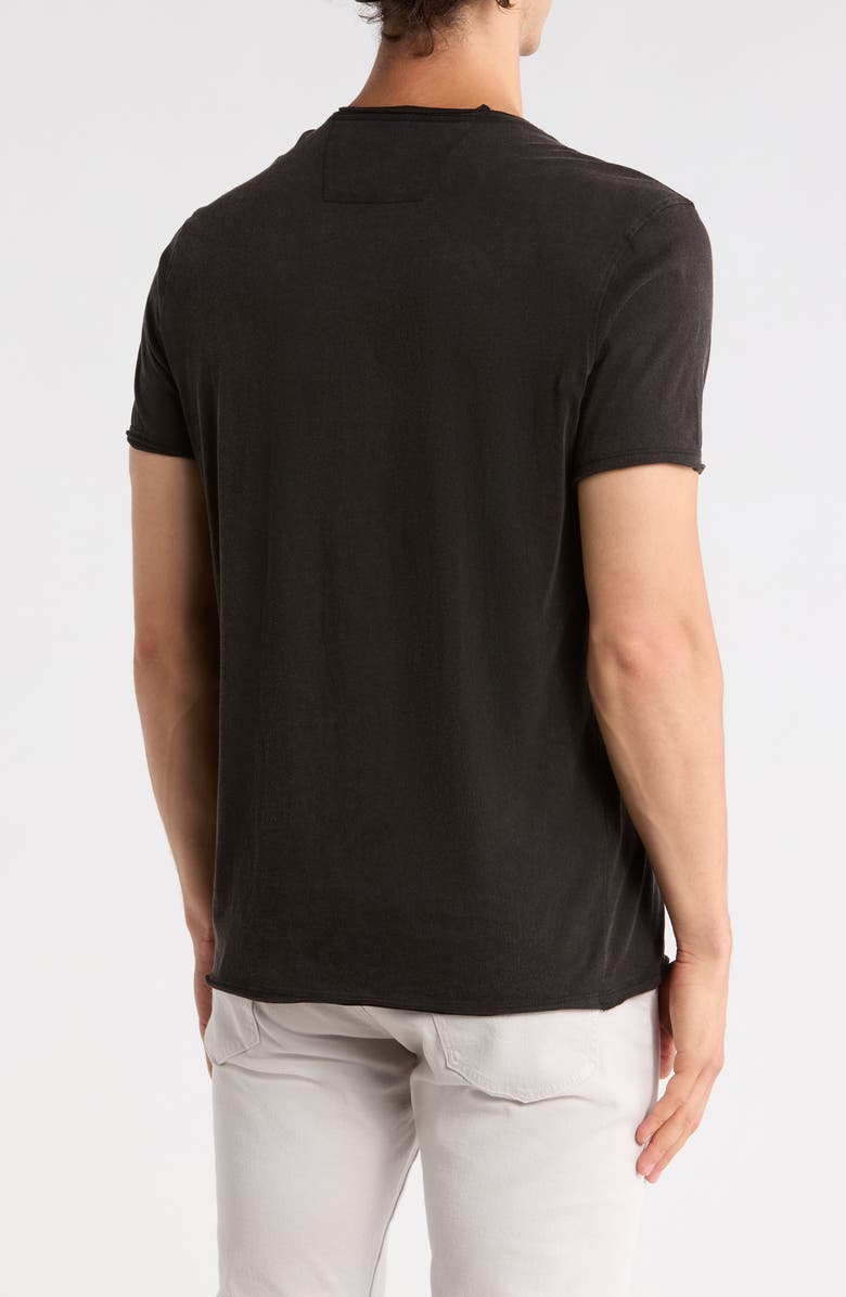 John Varvatos Skeleton Butterfly Organic Cotton Graphic T-Shirt, Alternate, color, Black
