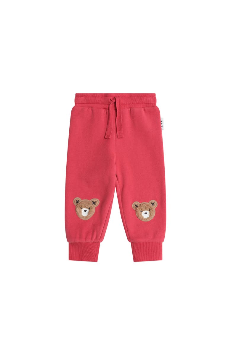 Huxbaby Furry Huxbear Track Pants Girls, Main, color, Chilli