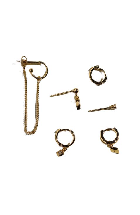 Dainty Earrings Set