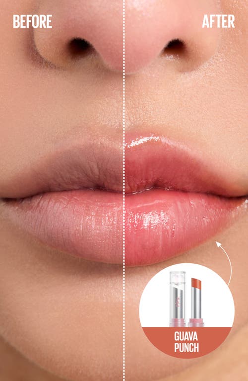 Kaja Juicy Glass Instant Hydrating & Plumping Lip Balm In Orange