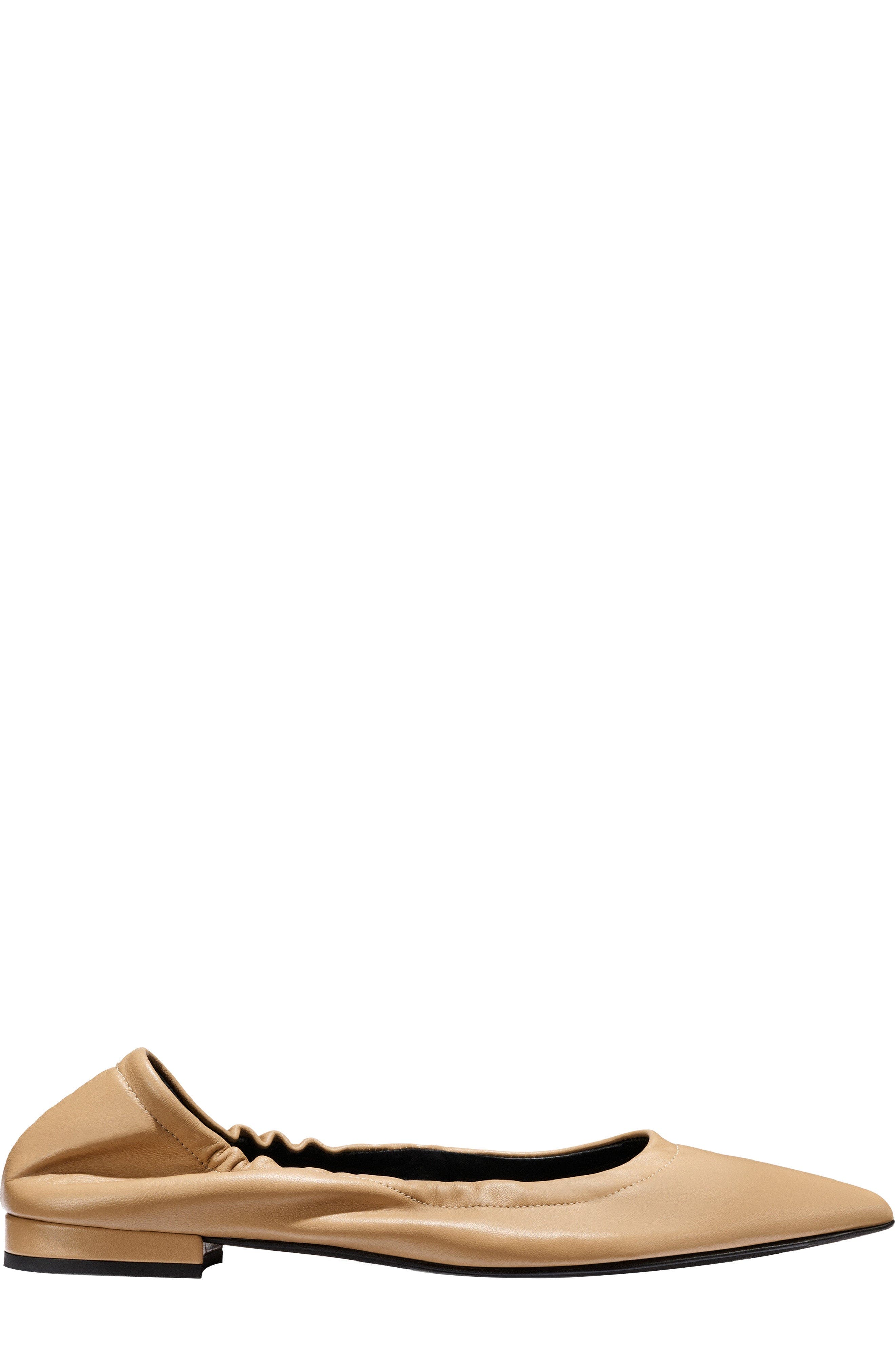 The Roma Ballet Flats, Main, color, Praline Nappa
