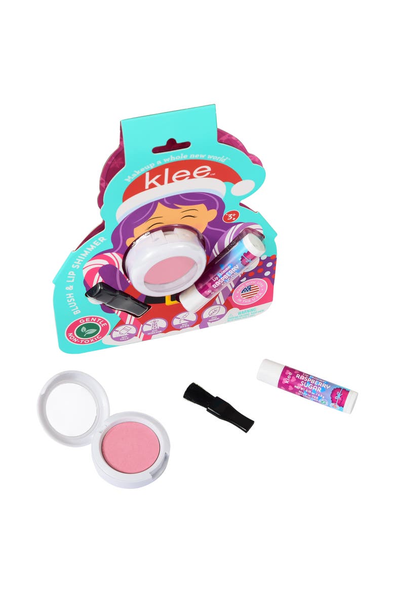 Crystal Glow - Kids' Holiday Blush and Lip Shimmer Set, Main, color, Multi