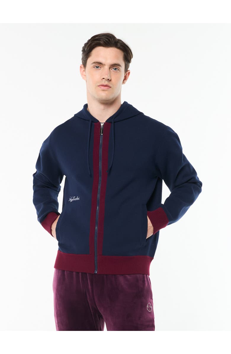 Sergio Tacchini Miglia Hoodie, Main, color, Maritime Blue