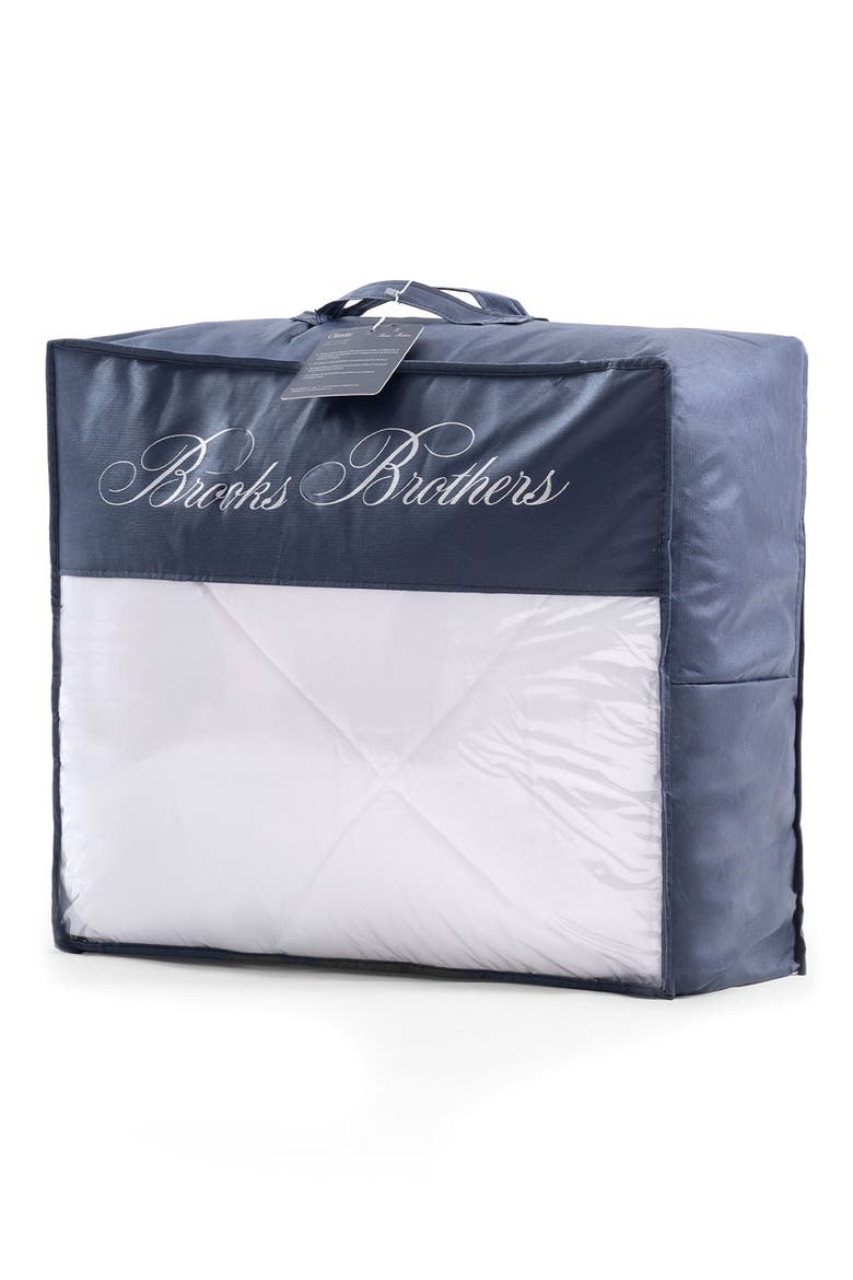 Climate Turkish Cotton Comforter, Alternate, color, WHITE