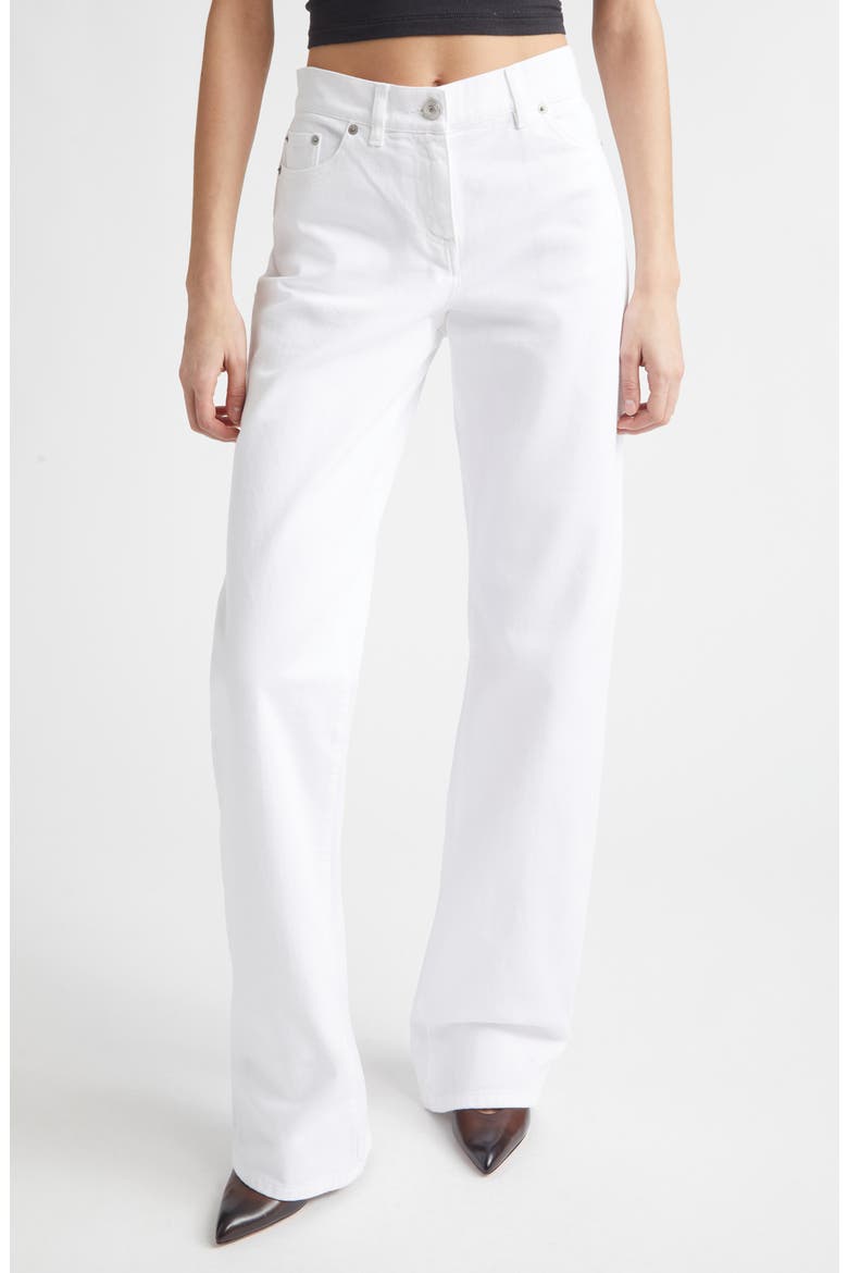 Baggy Jeans, Main, color, WHITE