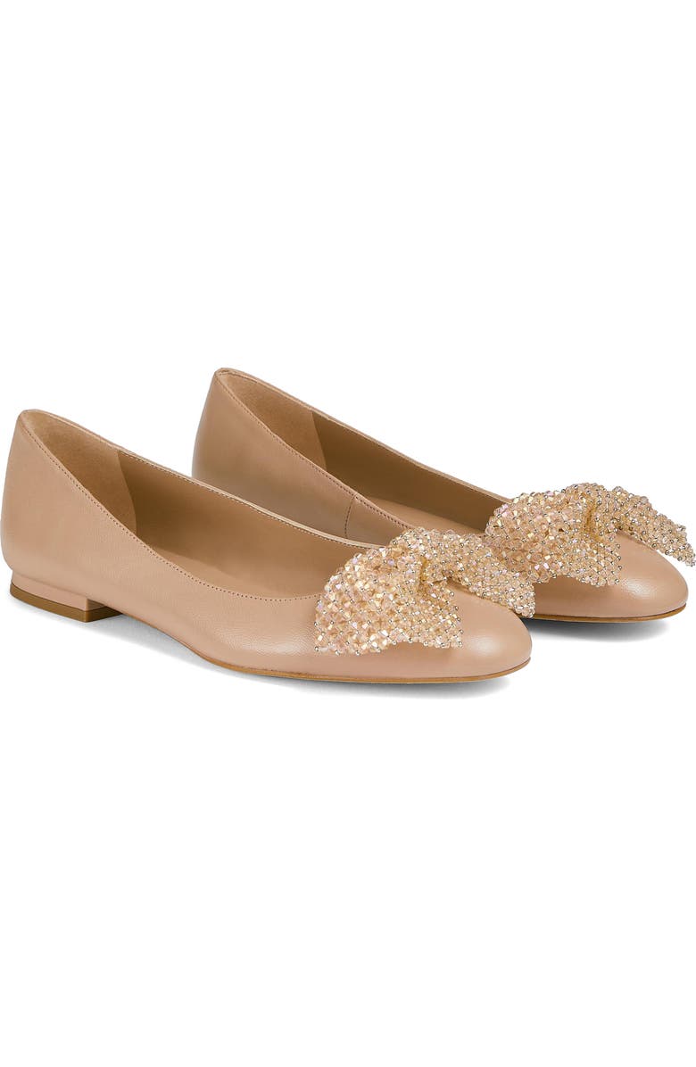 LK Bennett Christa Bow Flat, Main, color,