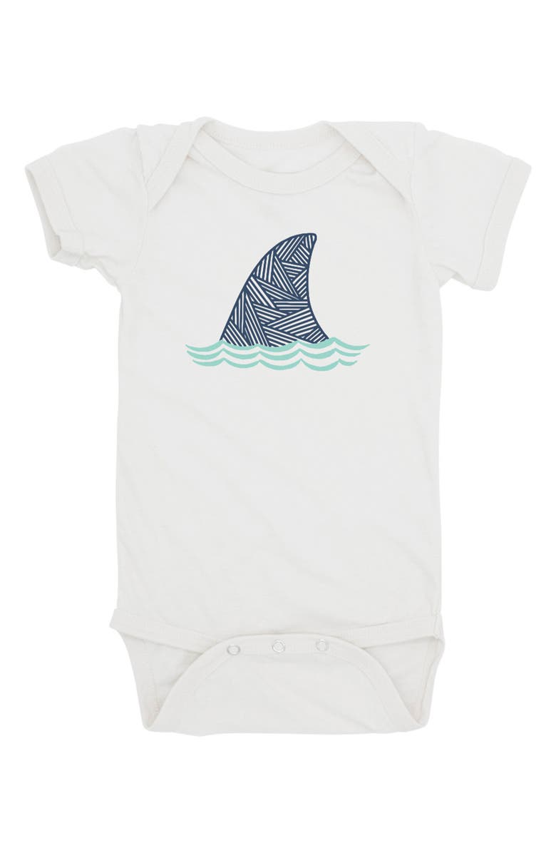 Feather 4 Arrow Fin Cotton Bodysuit, Main, color,