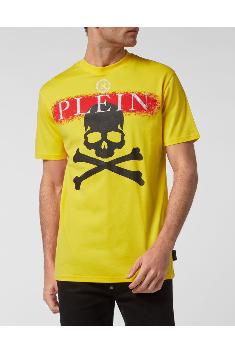 T-Shirt Round Neck Ss Redefined Men, Main, color, yellow