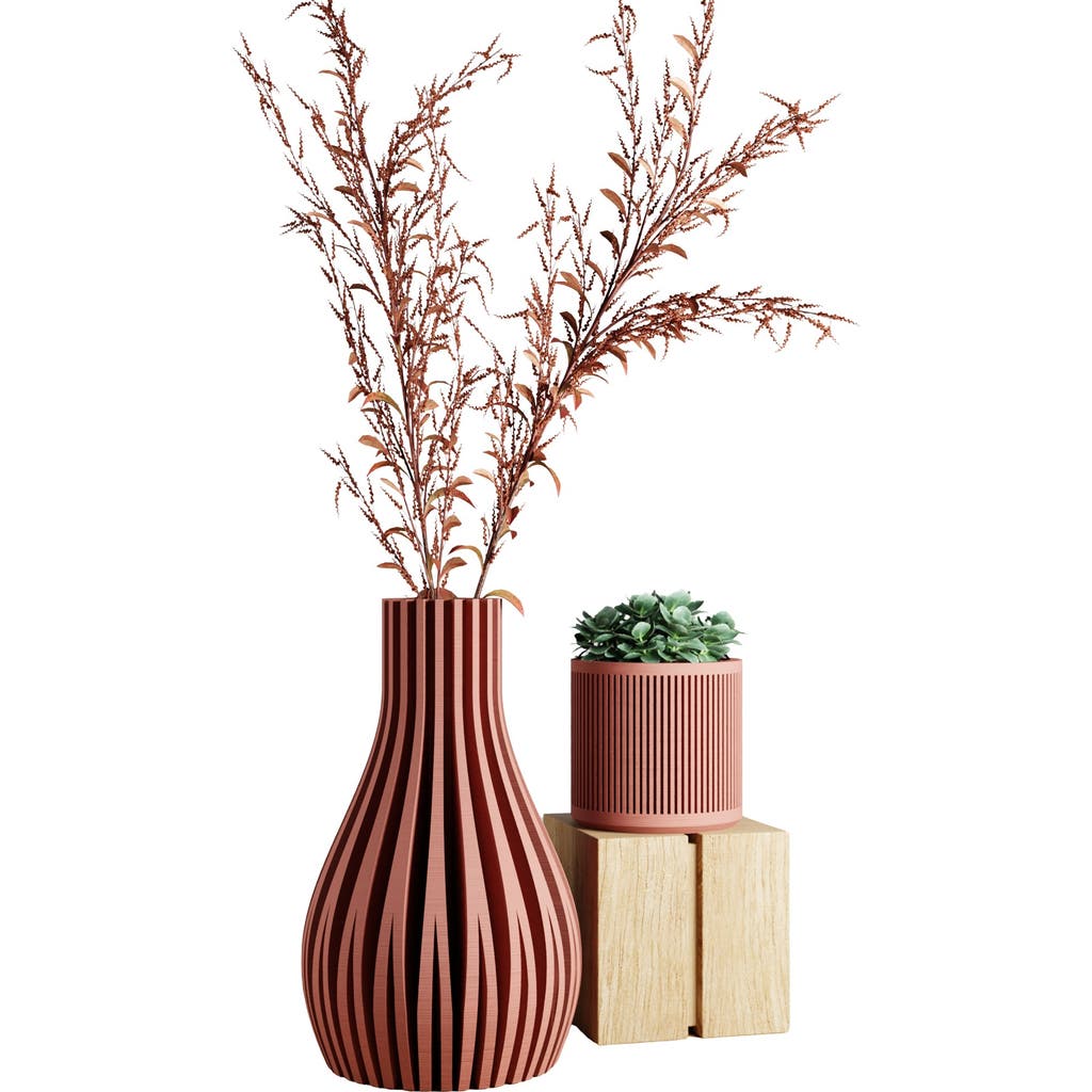 Modernized Pottery Willow Vase