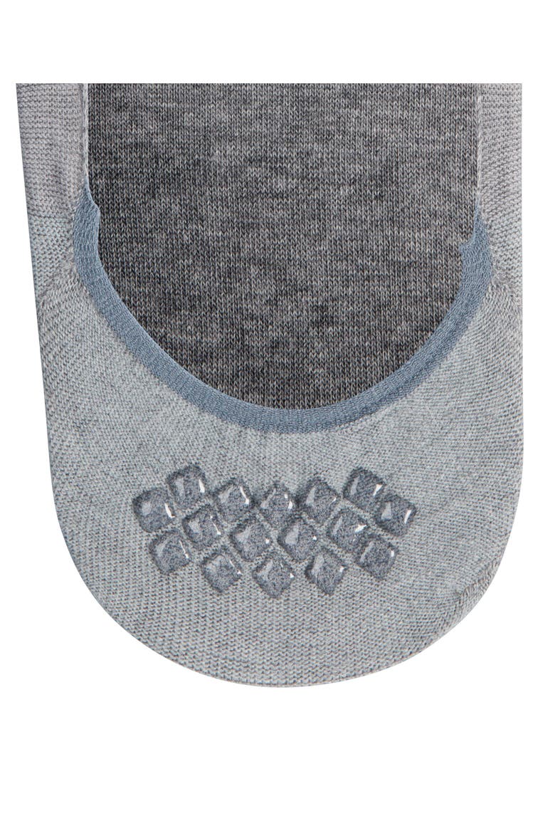 Step Cotton No Show Socks, Alternate, color, Light Grey Melange