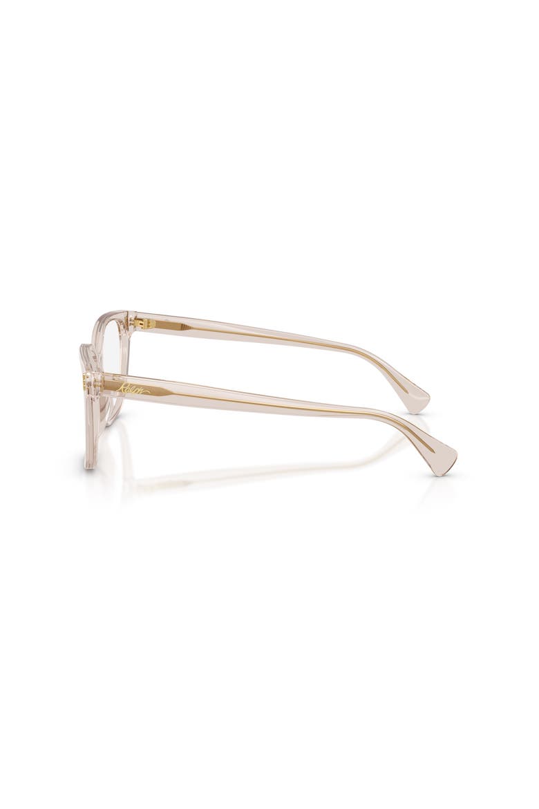 54mm Square optical glasses, Alternate, color, Tan