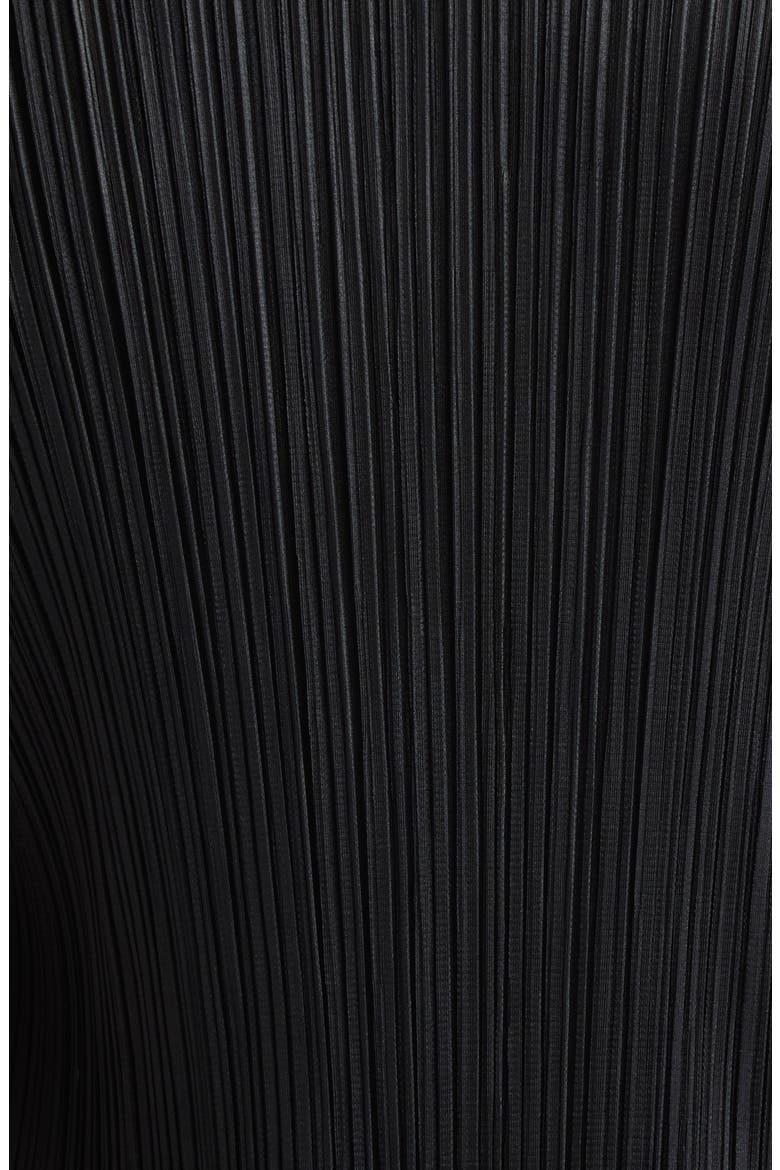 Monthly Colors September Pleated Sleeveless Dress, Alternate, color, BLACK