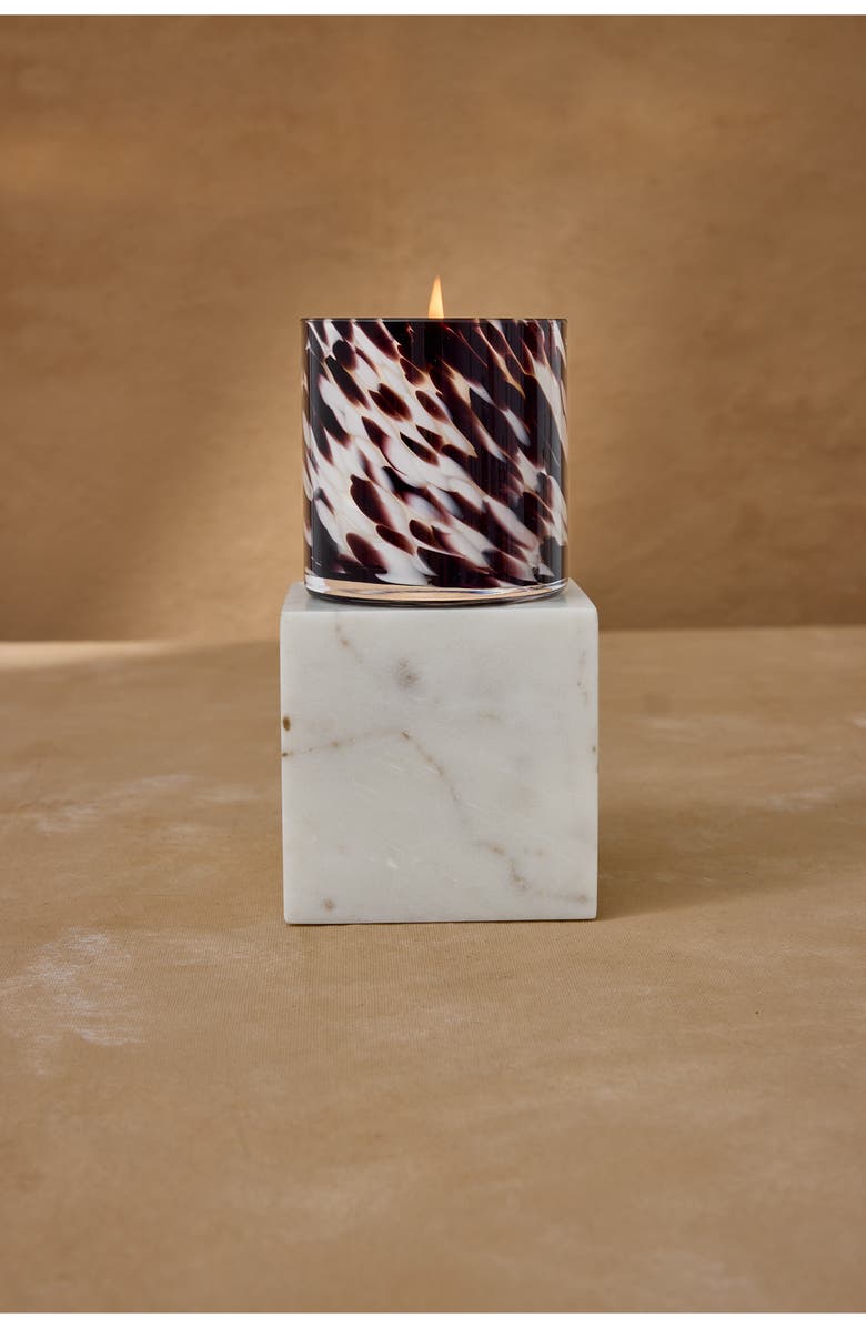 Lafco Saffron Sandalwood Signature Candle, Alternate, color, Black