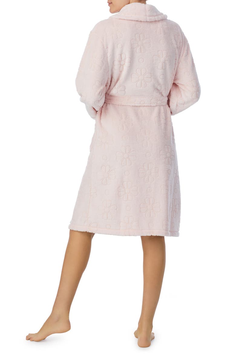 plush robe, Alternate, color, ROSE