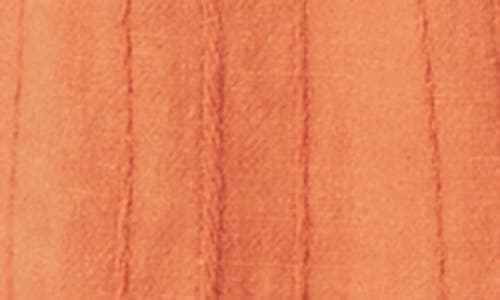Splendid Gabrielle Button-up Sundress In Orange