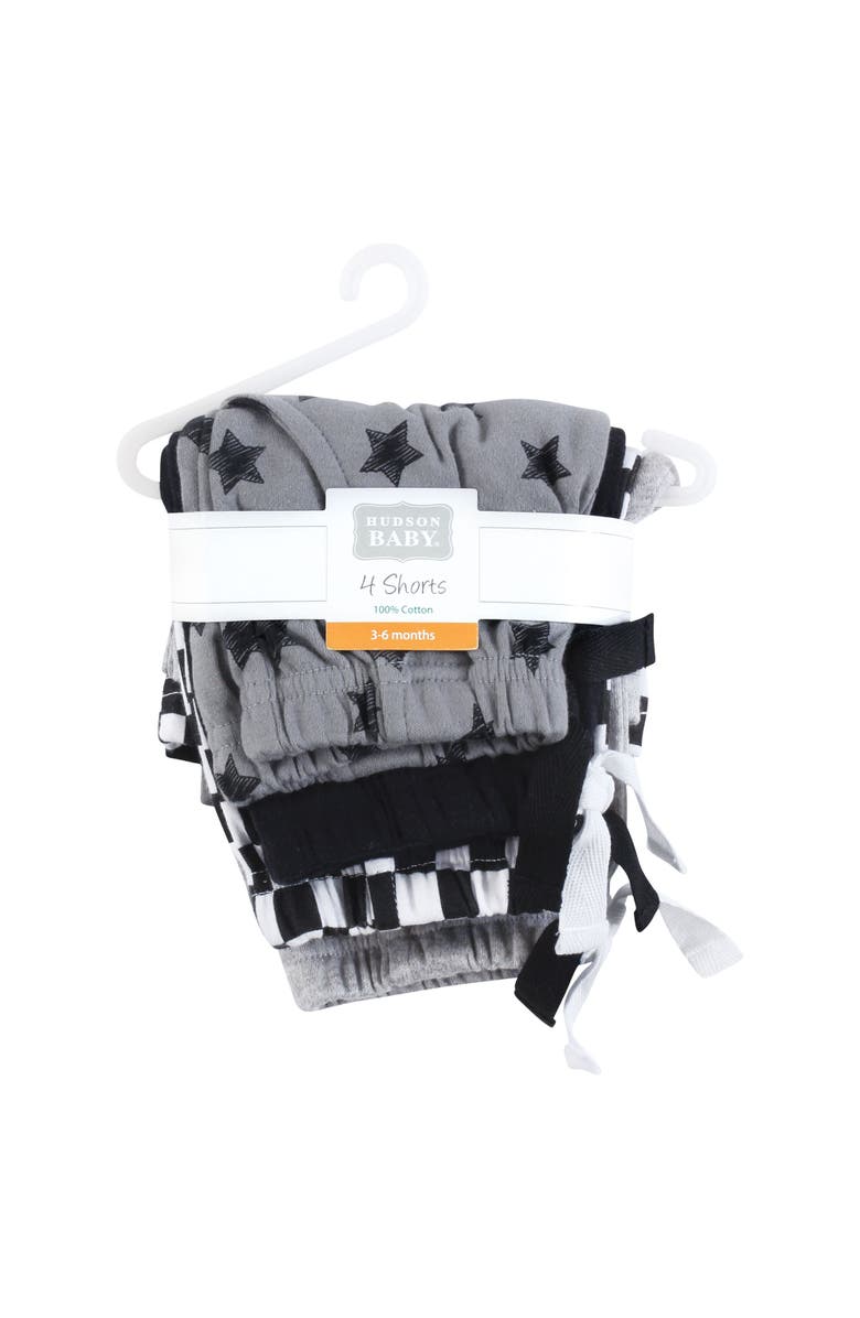 Hudson Baby Shorts-Bottoms 4-Pack, Alternate, color,