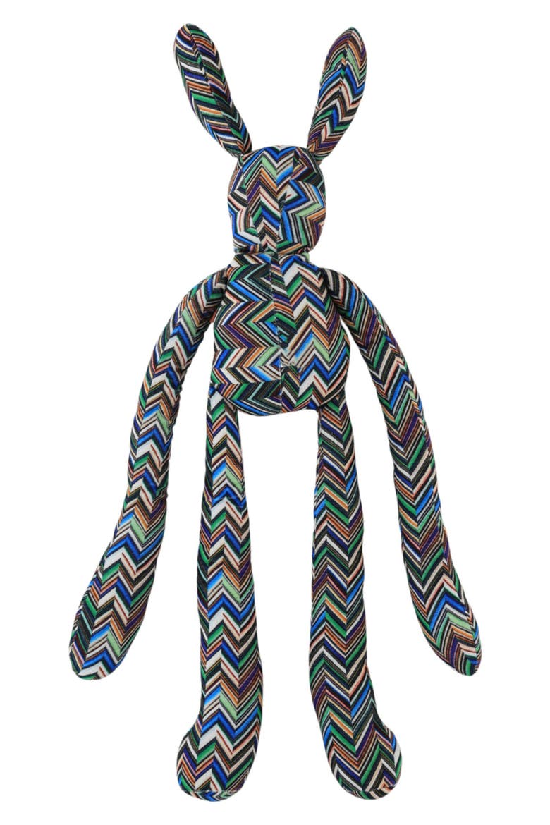 Martinique Rabbit Plush, Alternate, color, BLACK MULTI