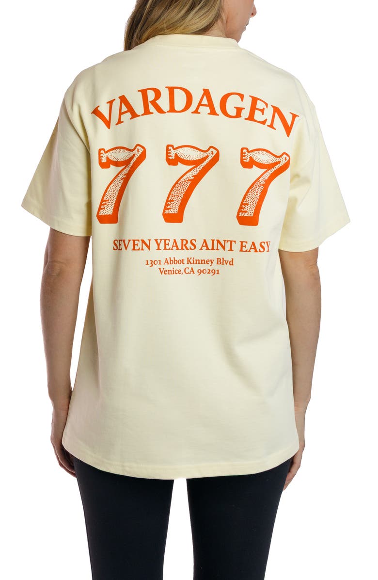 Vardagen Seven Year Grit Heavyweight Tee, Alternate, color, Butter
