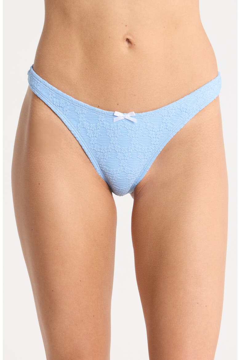 Everly Lace Bikini Bottoms, Main, color, SKYWAY