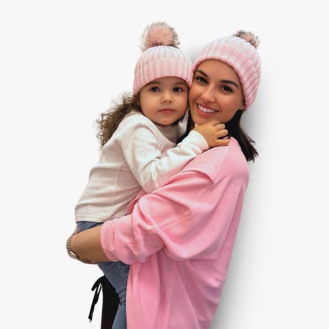 Mom n Me Beanie Set