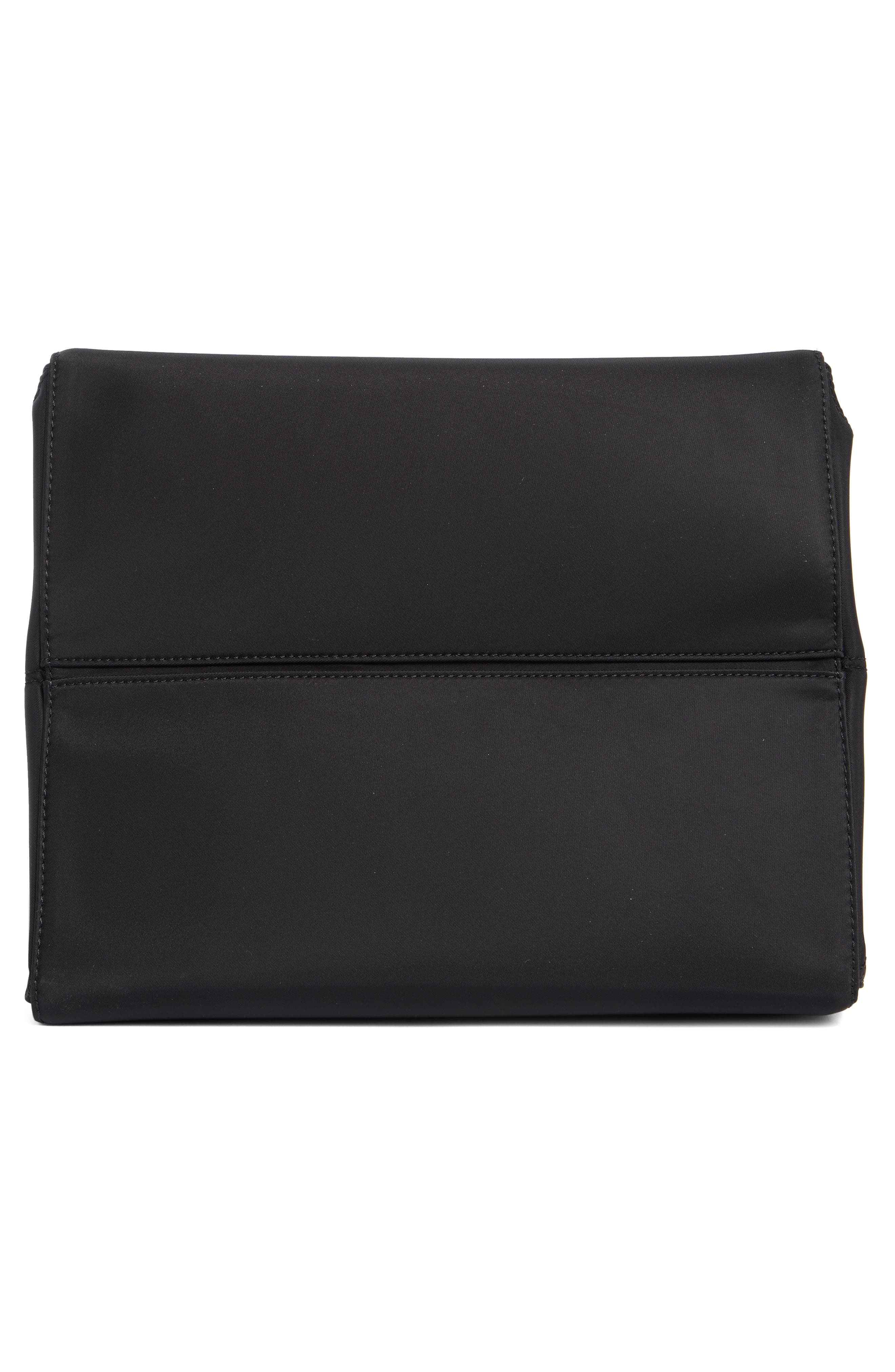 Eliana Nylon Tote, Alternate, color, BLACK