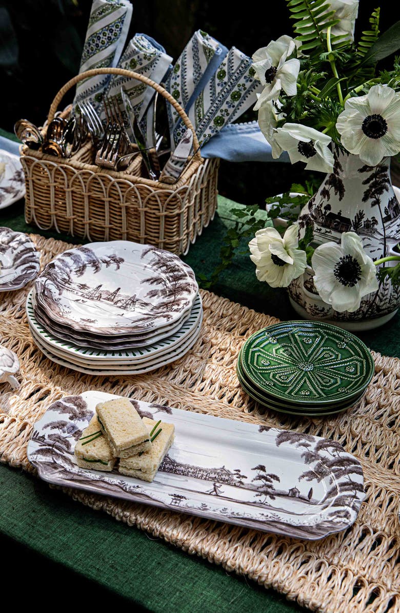 Juliska Country Estate Hostess Tray, Alternate, color, Flint Grey