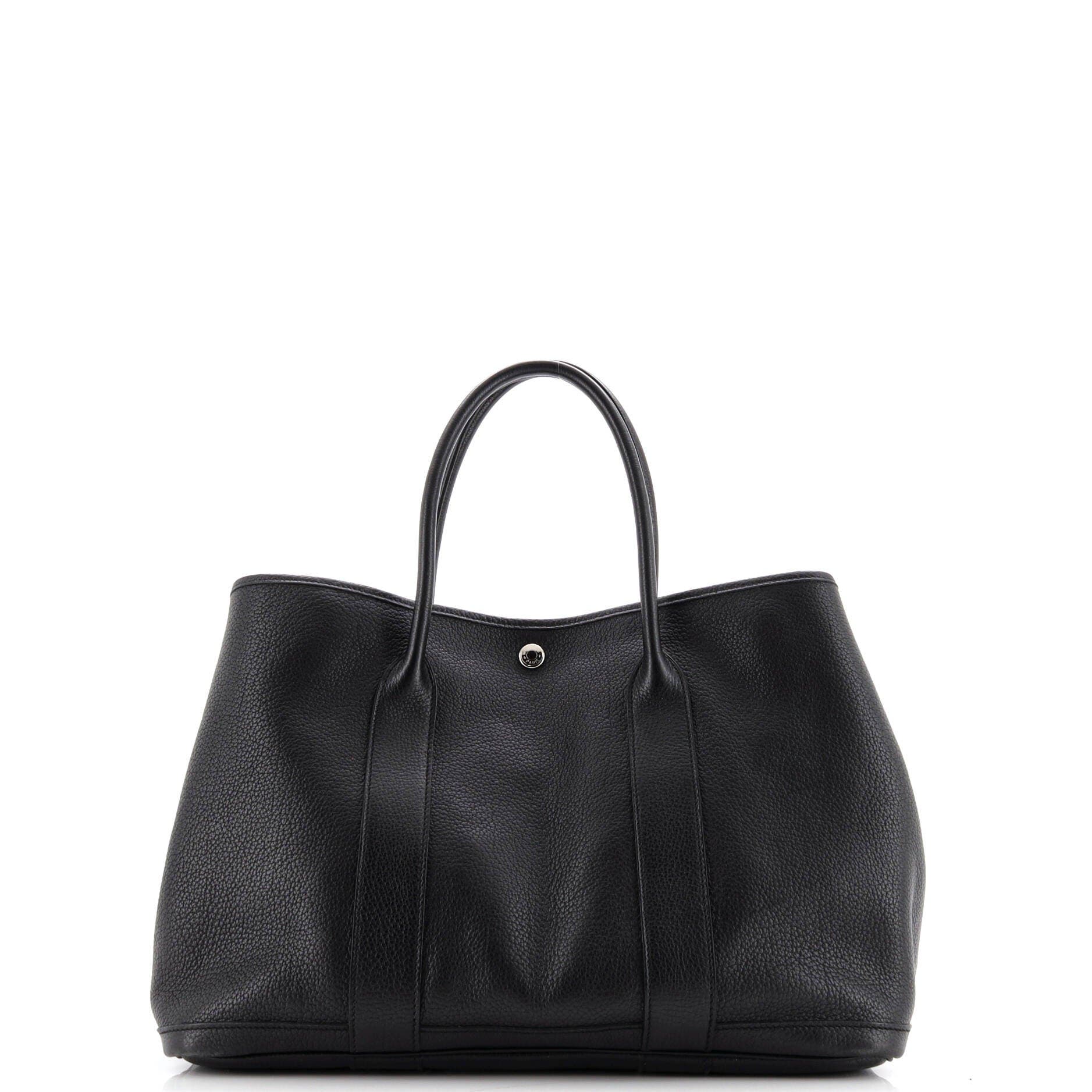 Pre-Owned Hermes Garden Party Tote Leather 36, Alternate, color, 