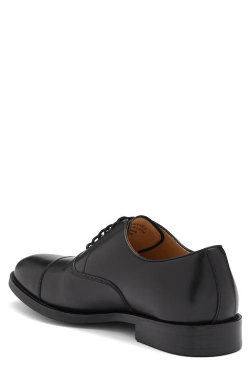 Warfield & Grand Market Cap Toe Oxford In Black