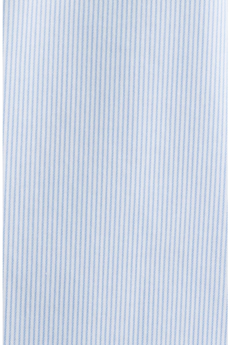 Stripe Non-Iron Cotton Twill Dress Shirt, Alternate, color, SKY