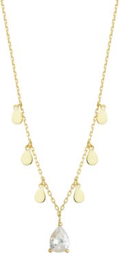 GLAZE JEWELRY Cubic Zirconia Charm Necklace