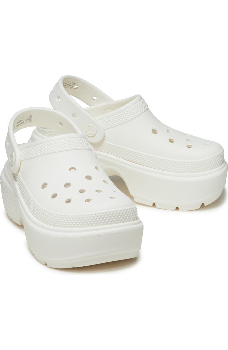 CROCS Stomp Slingback Platform Clog, Alternate, color,