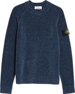 Stone Island Compass Logo Patch Crewneck Sweater