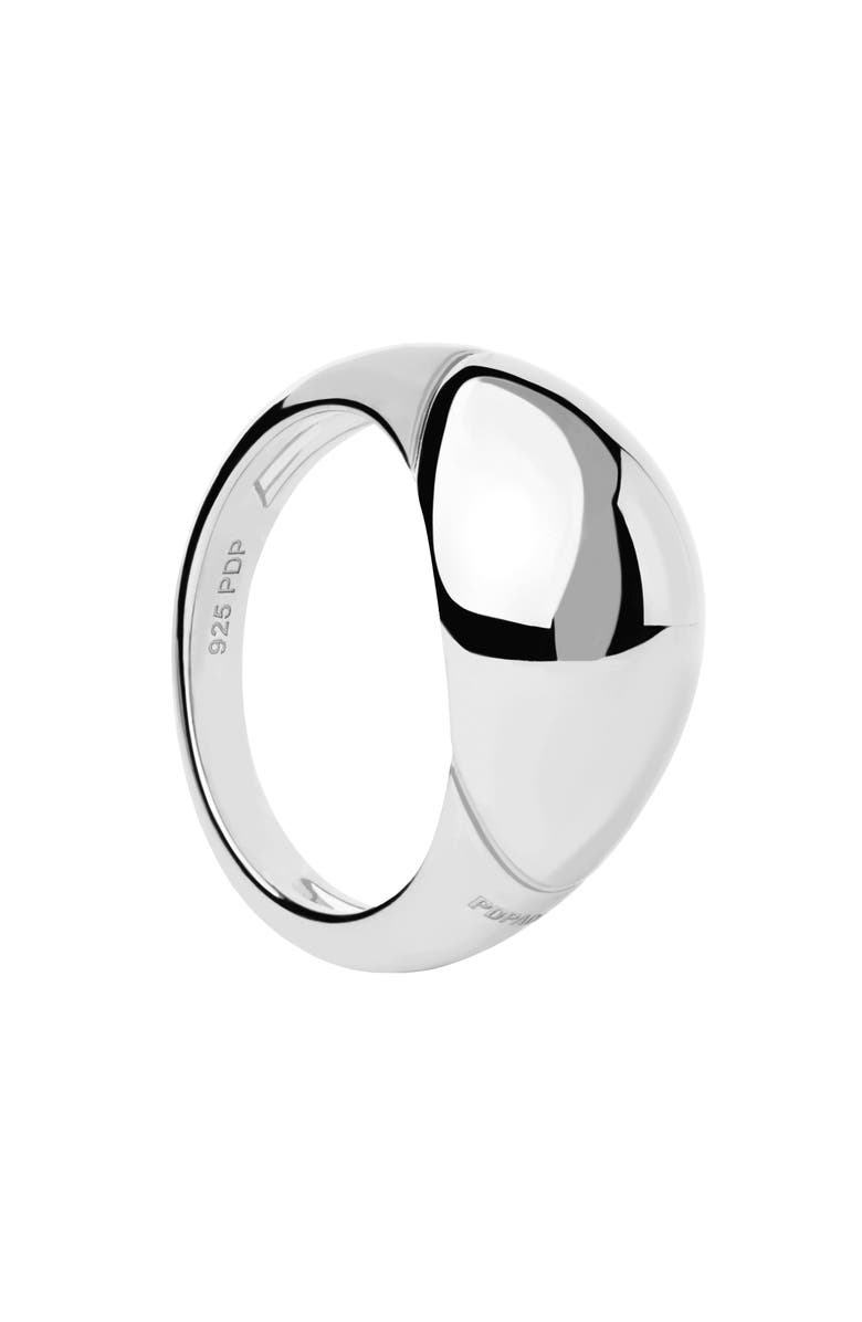 PDPAOLA Bold Dome Ring, Main, color, Silver