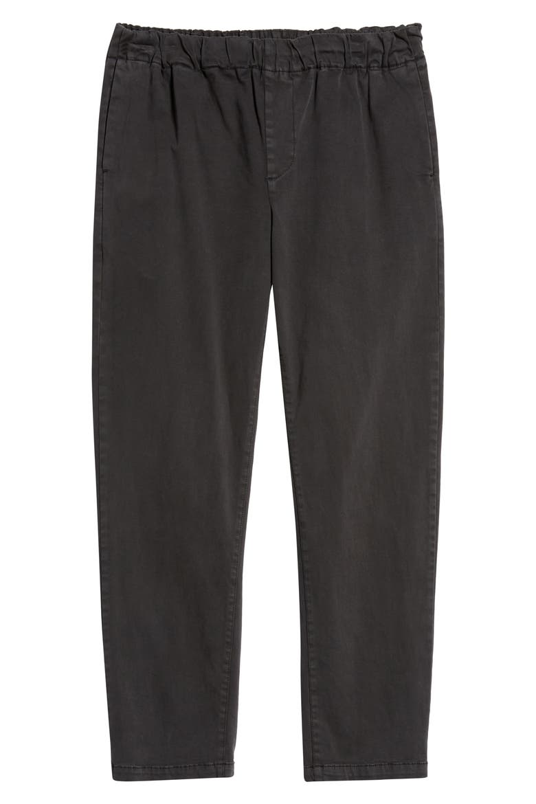 Julian Cotton Blend Pants, Alternate, color, WASHED BLACK
