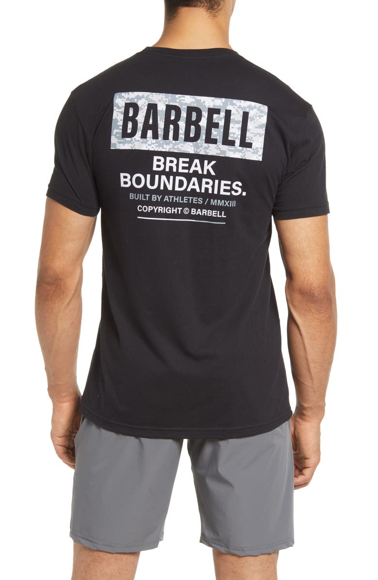 Barbell Apparel Men's The Outer Limits Crewneck T-Shirt, Alternate, color, 