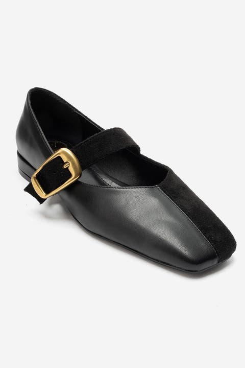 Curzon Belted Ballerina Flat