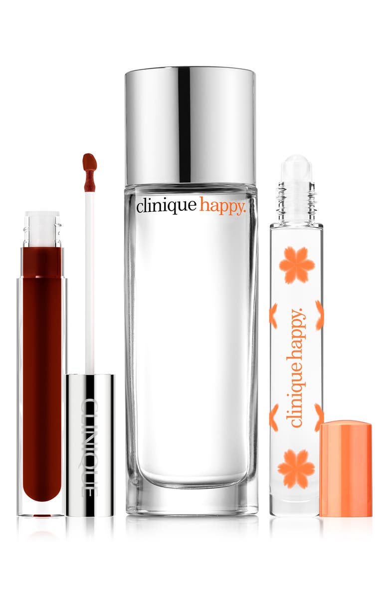 Clinique Perfectly Happy Fragrance & Lip Gloss Set (Limited Edition) $125 Value, Alternate, color,