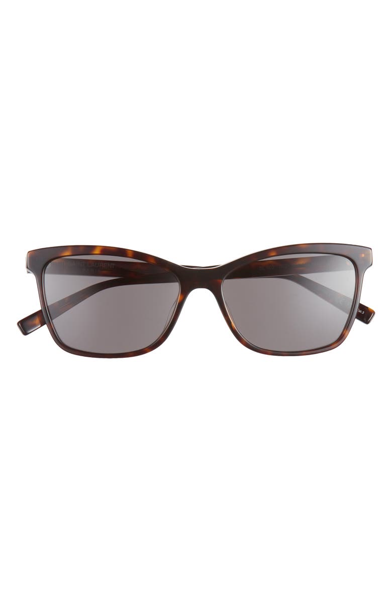 Saint Laurent 56mm Cat Eye Sunglasses, Main, color, 