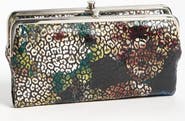 HOBO Lauren Leather Double Frame Clutch