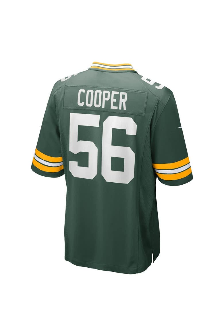 Men's Nike Edgerrin Cooper  Green Green Bay Packers  Game Jersey, Alternate, color, Green