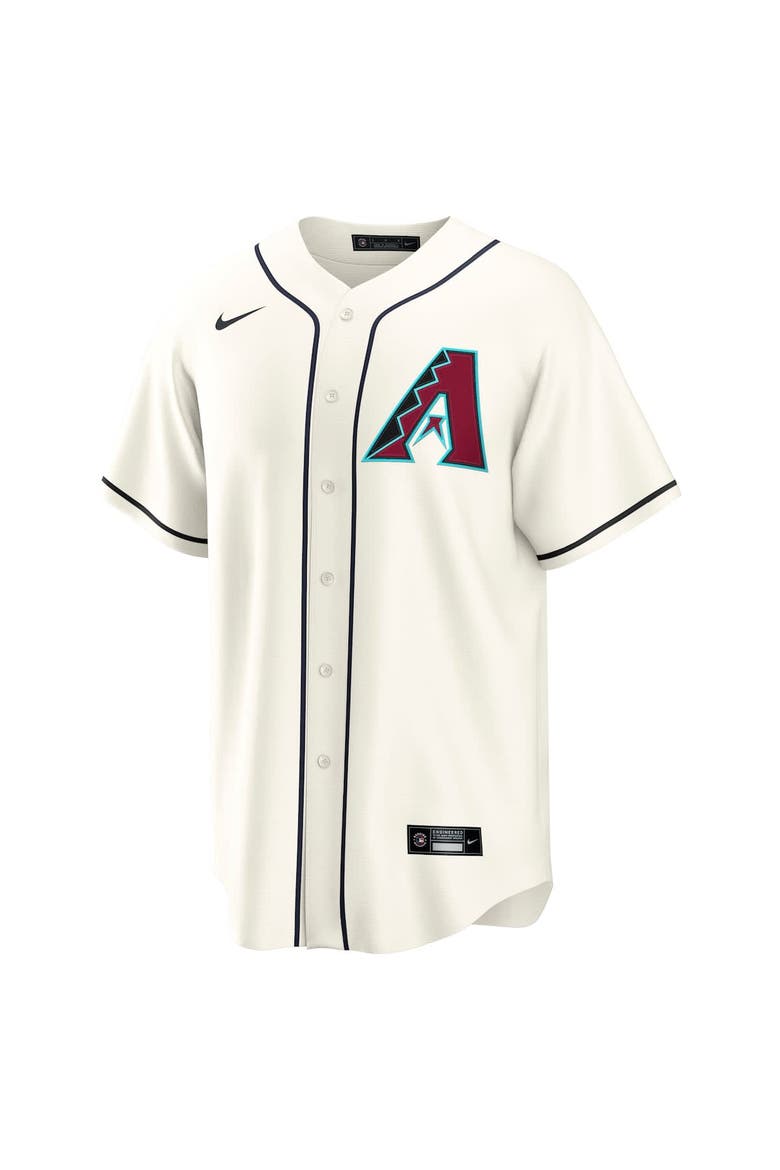 Men's Nike Corbin Carroll Cream Arizona Diamondbacks Home Replica 2.0 Player Jersey, Alternate, color, Cream
