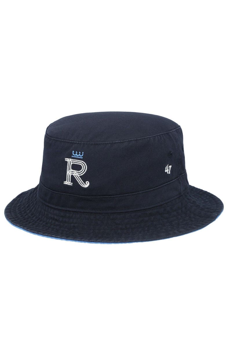'47 Men's '47 Navy Kansas City Royals 2022 MLB City Connect Team Bucket Hat, Main, color, 