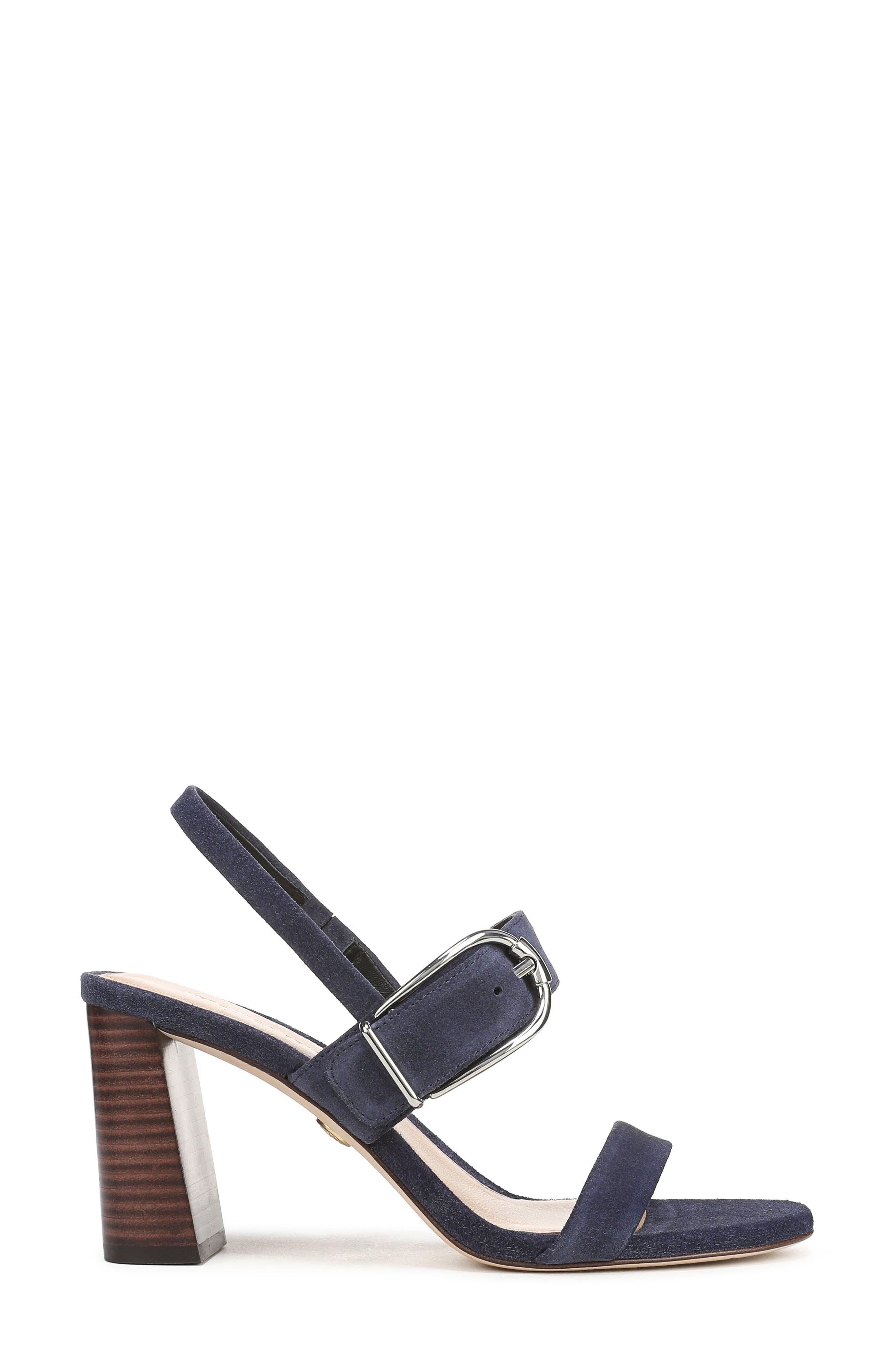 Gaela Slingback Sandal, Alternate, color, NAVY