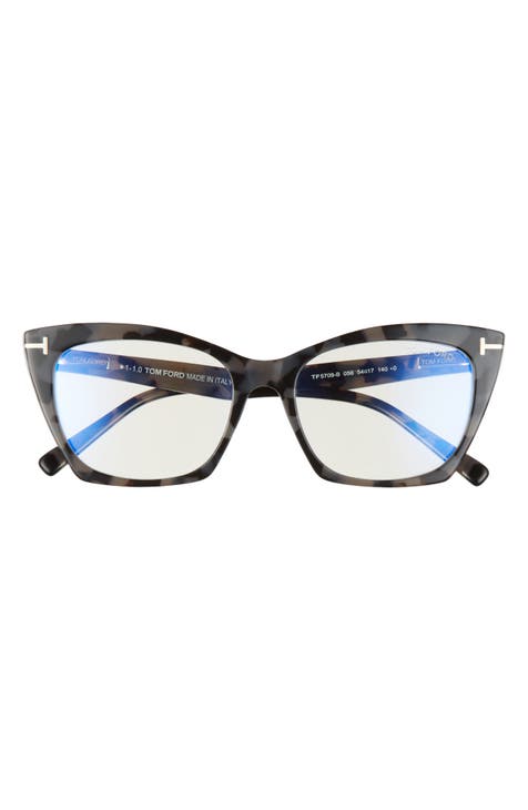 Ladies Tom buy Ford blue blockers