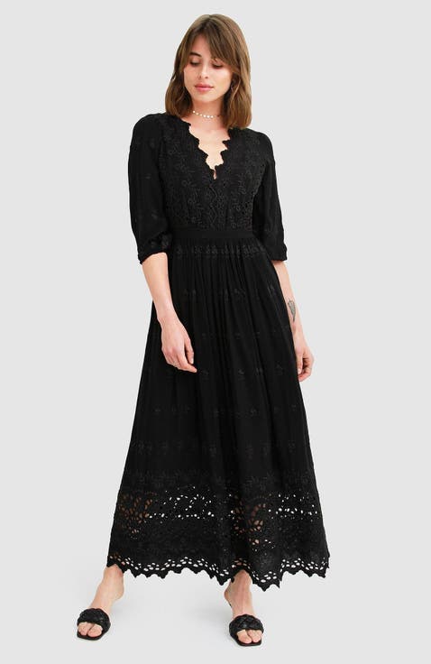 All Eyes On Me Midi Dress