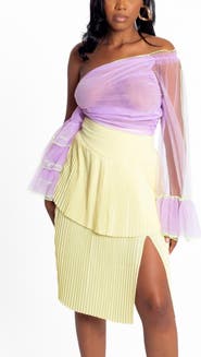 Bohn Jsell Palmalita One-Shoulder Crop