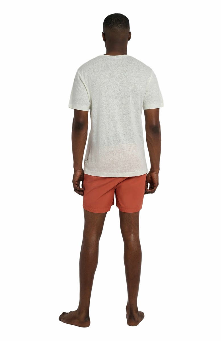 Onia Charles 5" Swim Trunk, Alternate, color, Orange Coral