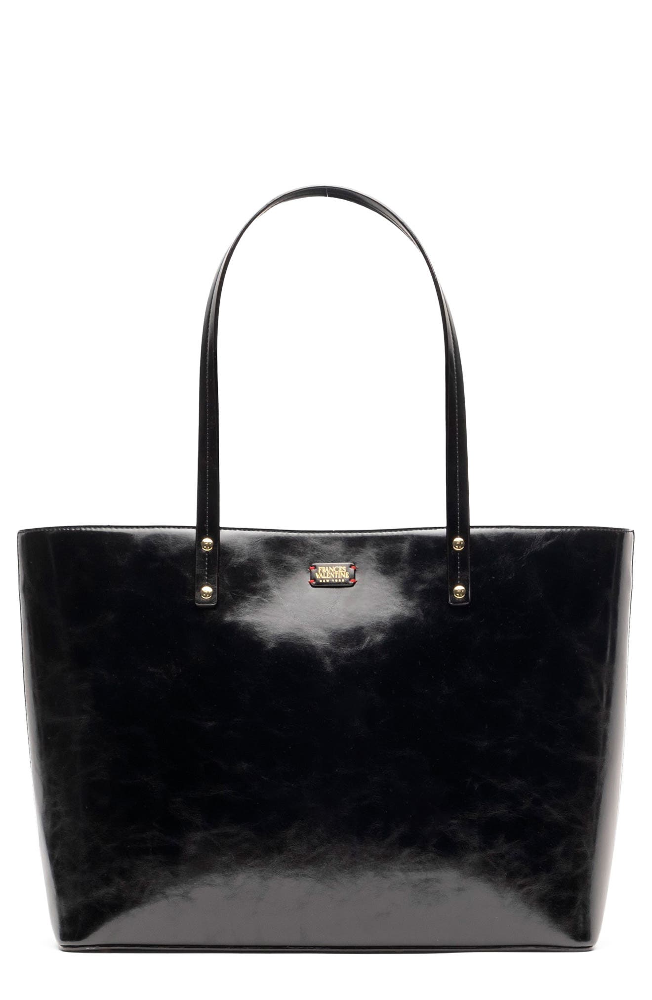 Frances Valentine Trixie Leather Tote, Main, color, 